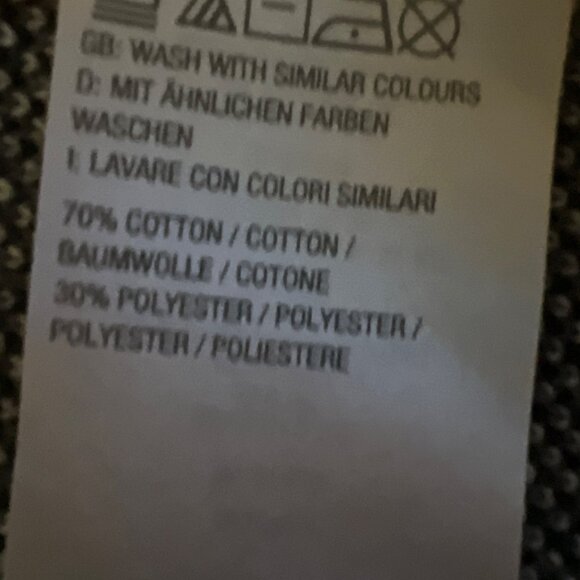 Denim & Co. Women Jacquard Knit One-Button Sweater Coat with Pockets Size L - Picture 6 of 7